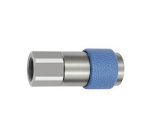 426.03-DREH-B  Dreh-Sicherheitskupplung, unverwechselbar, NW 6, ISO 6150 C, G 1/2 IG, blau