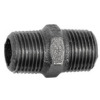 TFD 280-34-S   double thread nipple 280, R 3/4 external, R 3/4 external, melleable cast iron black