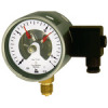 2201  Kontaktmanometer, G 1/2 radial unten, Messbereich 0-2,5 bar, Dmr. 100