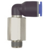 128.012-10  L-Steckverschraubung, Blaue Serie, lang, drehbar, R 1/2 außen, Dmr. 10 mm