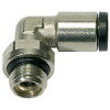 754.014-5  L-Steckverschraubung, click-clock, drehbar, G 1/4 außen, für Schlauch-Dmr. 5 mm