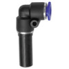 157.0404-K  L-Steckverbindung, Stecknippel 4 mm, Blaue Serie, für Schlauch-Dmr. 4, Kunststoff
