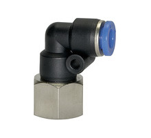168.014-12  L-Steckverschraubung, Blaue Serie, drehbar, G 1/4 innen, Dmr. 12 mm