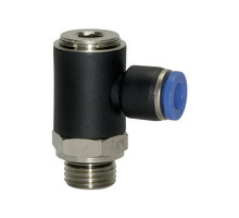 170.012-12  L-Steckverschraubung, Blaue Serie, drehbar, G 1/2 außen, L=35,4 mm