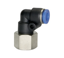 153.012-10  L-Steckverschraubung, Blaue Serie, drehbar, Rc 1/2 innen, Dmr. 10 mm