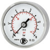 4141  Manometer, CrNi-Stahl, G 1/4 hinten, zentrisch, 0-1 bar, Dmr. 40