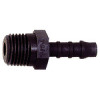 31.120  Gerader Einschraubstutzen, M5 außen, für Schlauch LW 3 mm, PA 6