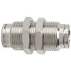 851.028-16  Gerade Schott-Steckverbindung, metallica, M28x1,5, Messing vernickelt