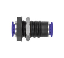 149.004-K  Gerade Schott-Steckverbindung, Blaue Serie, M12x1,0, für Schlauch-Dmr. 4, Kunststoff