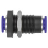 149.004-K  Gerade Schott-Steckverbindung, Blaue Serie, M12x1,0, für Schlauch-Dmr. 4, Kunststoff