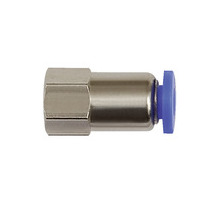 PA-54  Gerade Steckverschraubung, Blaue Serie mini, M5 innen, für Schlauch-Dmr. 4