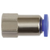 PA-33  Gerade Steckverschraubung, Blaue Serie mini, M3 innen, für Schlauch-Dmr. 3