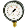 700-K  Glyzerinmanometer, Kunststoff, G 1/4 unten, -1/0 bar, Dmr. 63