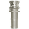 1118.30-ES   Kamlok-quick-connect plug, with spout, type E, stainless steel 1.4401, LW 75