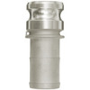 1118.30   Kamlok-quick-connect plug, with spout, type E, aluminium, LW 75