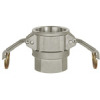 1114.40   Kamlok-quick-connect socket, with inner thread, type D, aluminium, G 4