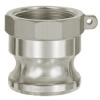 1117.20   Kamlok-quick-connect plug, with inner thread, type A, aluminium, G 2