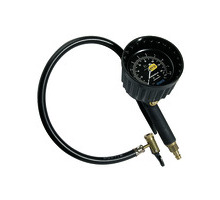 36.013  Handreifenfüllmesser, Hebelstecker, Manometer, Dmr. 80 mm, geeicht, 0-12 bar/170 psi