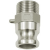 1116.34-ES   Kamlok-quick-connect plug, with external thread, type F, stainless steel 1.4401, R 3/4