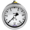4180  Glyzerinmanometer, CrNi-Stahl, G 1/4 hinten, zentrisch, -1/0 bar, Dmr. 63