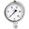 4909  Glyzerinmanometer, CrNi-Stahl, Sicherheitsausführung, G 1/4 unten, -1/0 bar, Dmr. 63