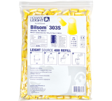 Bilsom 303S for LS400, bag a 200 pair   ear plugs, loose, in bag