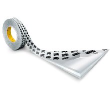 9086, 15 mm x 50 m  Doppelseitiges Klebeband, weiß