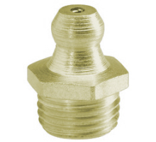 H1 M 10 X 1,0 MS  Kegelschmiernippel, Messing