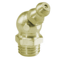 H2 M 6 X 1,0 MS   conical grease nipple, brass