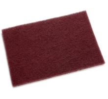 Scotch-Brite 7447+  Handpad, rot, 158 mm x 224 mm
