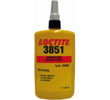 Loctite 3851, 250 ml Flasche  UV-Klebstoff, IDH-Nr. 267340