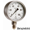35105402  Kapselfeder-Chemiemanometer, KP100CH D402, LB100-U/-40/0 mbar