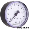 85101211   Bourdon-tube gauge, RF63 D211, LB63-H/-1/0