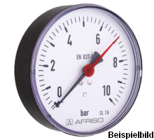 85215211   Bourdon-tube gauge, RF100 D211, LB100-H/10