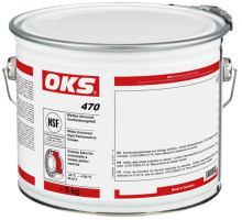 OKS 470, 5 kg Hobbock  Hochleistungsfett, weiß