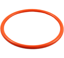 41X4-VMQ70  O-Ring, Silikon, rot