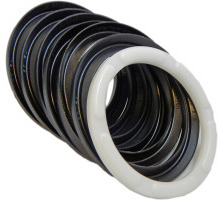 ES 70X85X25 L=25 mm, geschlossen  Dachmanschettensatz, Stange, NBR, 7-teilig