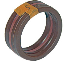 ESV 100X125X40 mm   chevron seal set, rod, FKM
