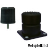 WCB-100-100-6-B  Kranpuffer, mit Bolzen, CB100100-6B