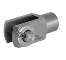 QM/8020/25  Zylinder-Befestigung F, Gabelbefestigung