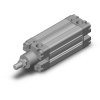 TPRA/802063/M/80  Profil-Magnetzylinder, doppeltwirkend, Dmr. 63/Hub 80