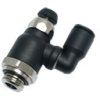 7040 06 10  Drosselrückschlagventil, Abluftdrossel, 6 mm-G1/8, drehbar