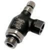 7110 10 10  Drosselrückschlagventil, Abluftdrossel, G1/8i-G1/8a
