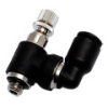 7640 04 19  Drosselrückschlagventil, Abluftdrossel, drehbar, 4 mm-M5x0,8