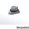 SM 2-5D GEW. M8 W4  Schienenmutter, Doppel-Baureihe
