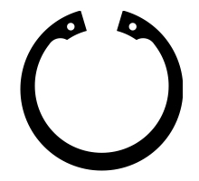 JS 28 X 1,5  Sicherungsring, DIN 472, schwere Ausführung