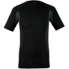 50185-870-18, Gr.XS  Funktionsunterhemd, Kurzarm, Herren/Damen, CROSSOVER, dunkelanthrazit