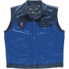 00989-620-1101, Gr.2XL  Winterweste, Herren/Damen, IMAGE, kornblau/marine