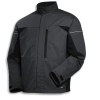 89831, Gr.XL  Bundjacke, Herren, zinn/schwarz