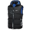 98667, Gr.2XL  Thermosteppweste, schwarz/blau